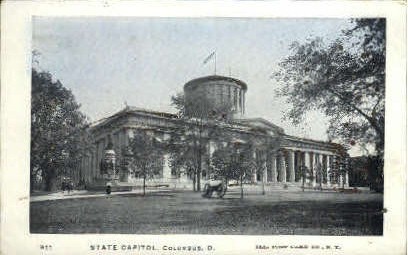 State Capitol - Columbus, Ohio OH Postcard