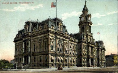 Court House - Columbus, Ohio OH Postcard