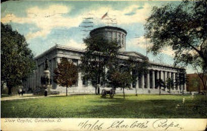 State Captiol - Columbus, Ohio OH Postcard