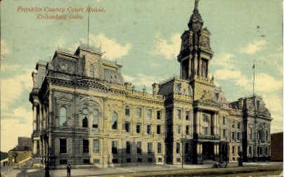 Franklin County Court House - Columbus, Ohio OH Postcard