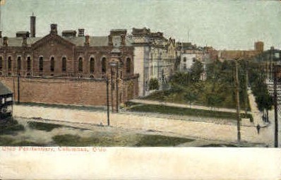 Ohio Penitentiary - Columbus Postcard