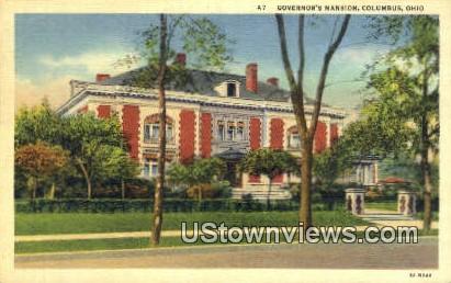 Governor's Mansion - Columbus, Ohio OH Postcard