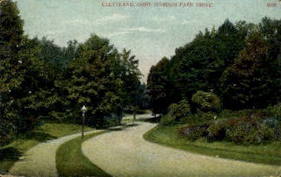 Gordon Park Drive - Cleveland, Ohio OH Postcard