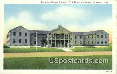 Bachelor Officers Quarters - Ottumwa, Ohio OH Postcard