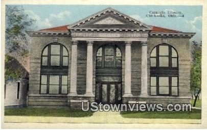 Carnegie Library - Chickasha, Oklahoma OK Postcard