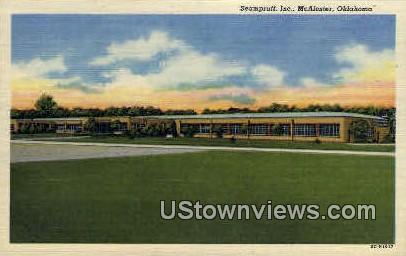 Seampruff Inc. - McAlester, Oklahoma OK Postcard