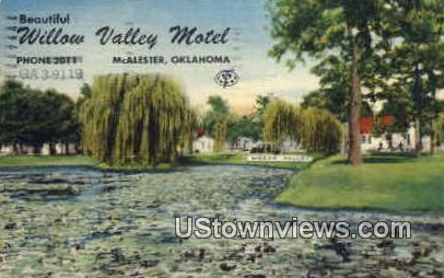 Willow Valley - McAlester, Oklahoma OK Postcard
