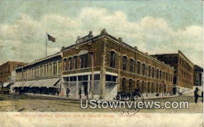 Choctow Avenue And Second Street  - McAlester, Oklahoma OK Postcard