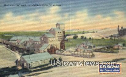 Lead & Zinc Mines - Northeastern Oklahoma Postcards, Oklahoma OK Postcard