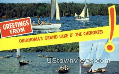 Grand Lake O' The Cherokees - Grove, Oklahoma OK Postcard