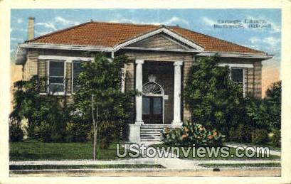 Carnegie Library - Bartlesville, Oklahoma OK Postcard