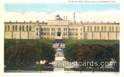 Oklahoma State Penitentiary - McAlester Postcard