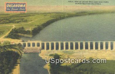 Grand River Dam - Vinita, Oklahoma OK Postcard