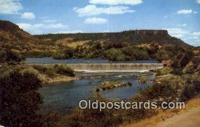Gold Ray Dam - Rogue River, Oregon OR Postcard