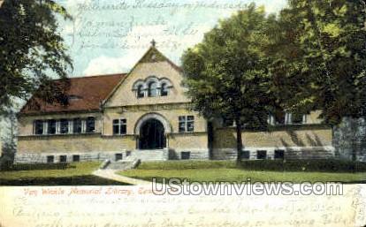 Van Wickle Memorial Library - Easton, Pennsylvania PA Postcard