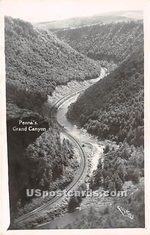 Grand Canyon, Pennsylvania PA Postcard