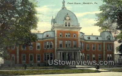 Court House Meadville - Pennsylvania PA Postcard