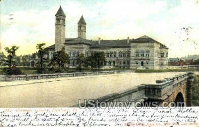 Carnegie Library - Pittsburgh, Pennsylvania PA Postcard
