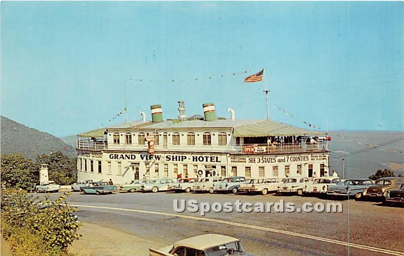 Grand View Ship Hotel - Pittsburgh, Pennsylvania PA Postcard