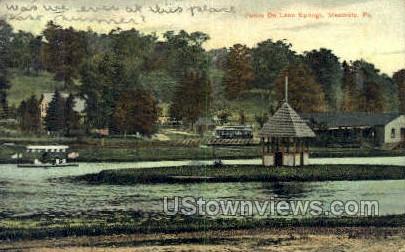 Ponce De Leon Springs - Meadville, Pennsylvania PA Postcard
