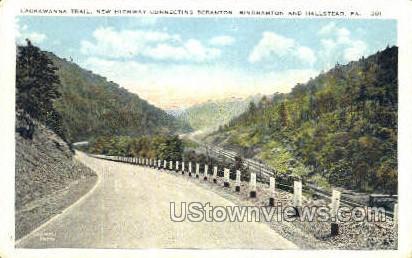 Lackawanna Trail - Scranton, Pennsylvania PA Postcard
