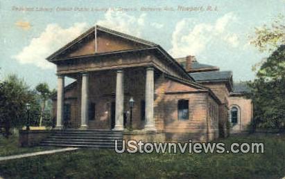 Redwood Library - Newport, Rhode Island RI Postcard
