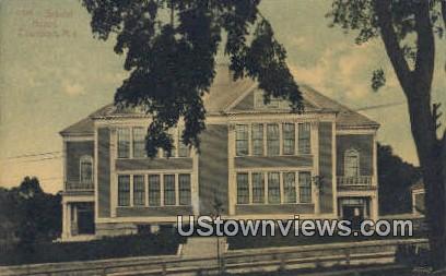 School House - Crompton, Rhode Island RI Postcard