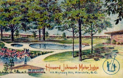 Howard Johnson's - Allendale, South Carolina SC Postcard