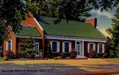 The Louise Hitchcock Memorial - Aiken, South Carolina SC Postcard