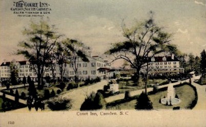 The Court Inn - Camden, South Carolina SC Postcard