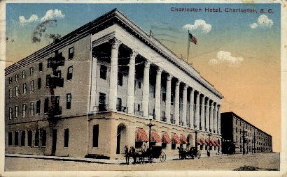 Charleston Hotel - South Carolina SC Postcard