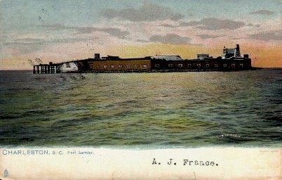 Fort Sumter - Charleston, South Carolina SC Postcard