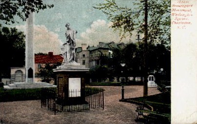 Washington Square - Charleston, South Carolina SC Postcard
