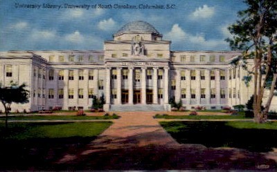 University of South Carolina - Columbia Postcard