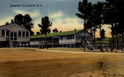 Hospital  - Fort Jackson, South Carolina SC Postcard