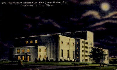 Bob Jones University - Greenville, South Carolina SC Postcard
