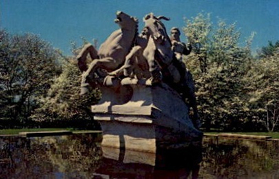 Riders of the Dawn, Brookgreen Gardens - Murrells Inlet, South Carolina SC Postcard