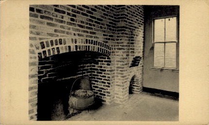 Interior of Old Kitchen - Murrells Inlet, South Carolina SC Postcard