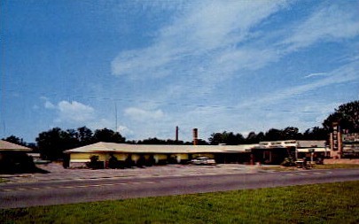 Carolina Wren Motel - Orangeburg, South Carolina SC Postcard