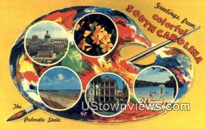 State House - Columbia, South Carolina SC Postcard