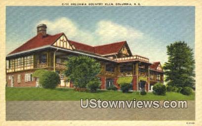 Columbia County Club - South Carolina SC Postcard