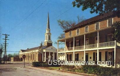 Old & New - Camden, South Carolina SC Postcard