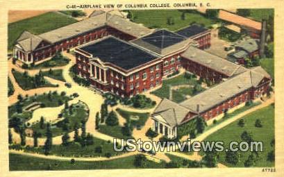 Columbia College - South Carolina SC Postcard