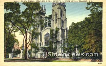 Trinity Church, 1812 - Columbia, South Carolina SC Postcard