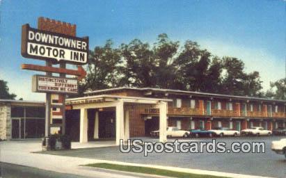 Downtowner Motor Inn - Florence, South Carolina SC Postcard