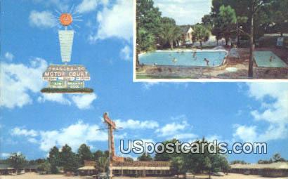 Orangeburg Motor Court - South Carolina SC Postcard