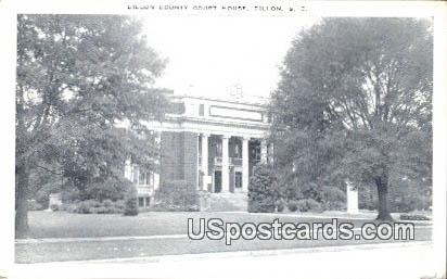 Dillon County Court House - South Carolina SC Postcard
