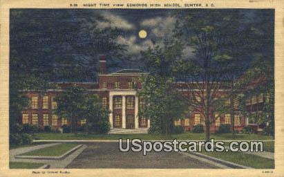 Edmonds High School - Sumter, South Carolina SC Postcard