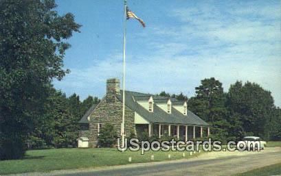Visitor Center Building - Kings Mountain National Military Park, South Carolina SC Postcard