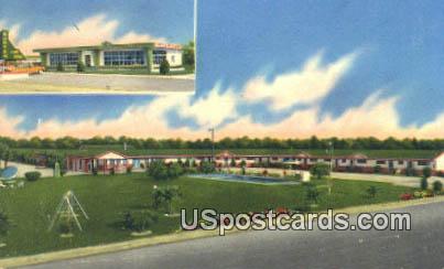 Sun Tan Motel - Allendale, South Carolina SC Postcard